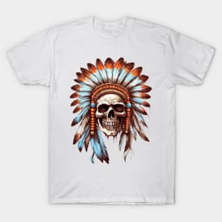 Native American Skull T-Shirt